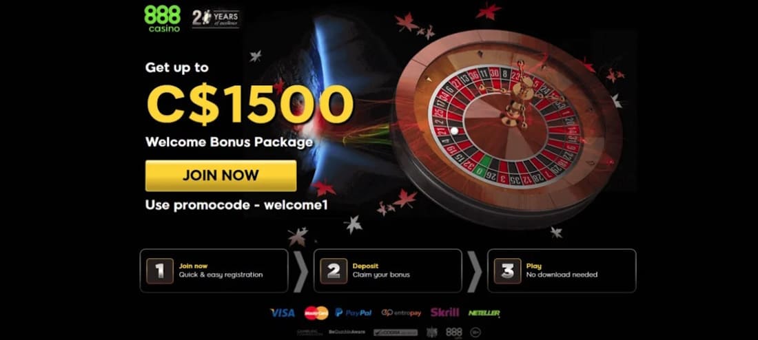 rozhraní 888 Casino